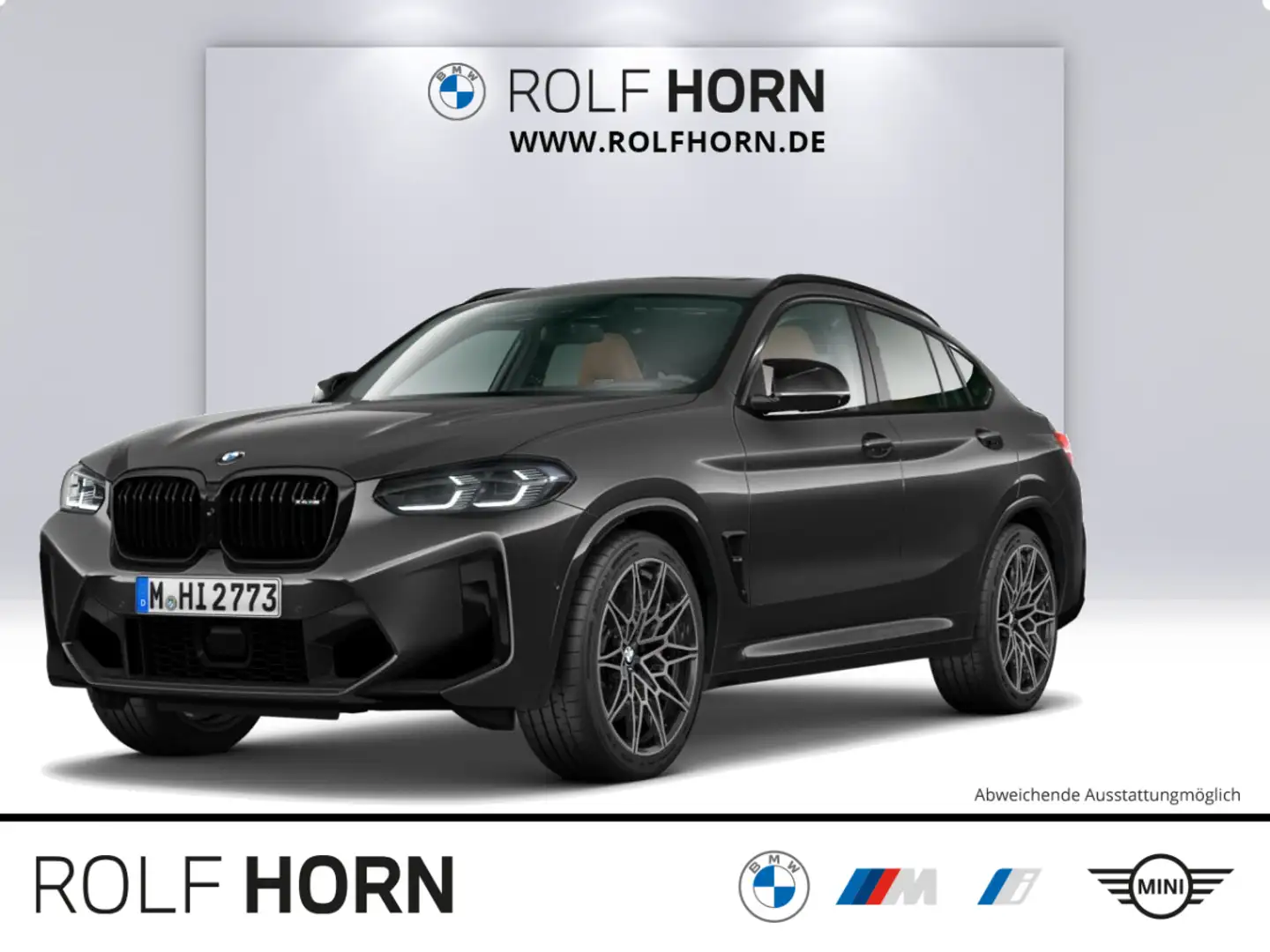 BMW X4 BMW X4 M Comp. Pano HUD 360° h/k 21" RfKam adLED Grau - 1