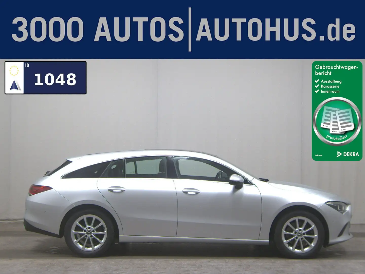 Mercedes-Benz CLA 220 SB d Progressive Navi LED MBUX Pano AHK Silber - 1