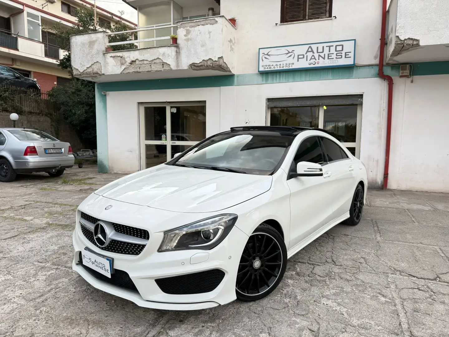 Mercedes-Benz CLA 200 CLA 200 d (cdi) Premium auto Bianco - 1