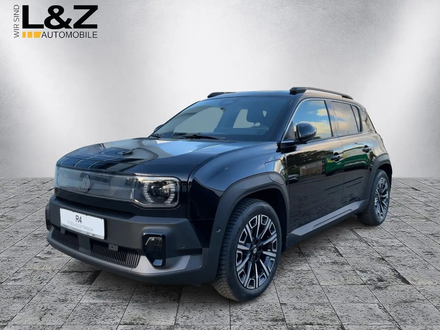 Renault R 4 E-Tech 150 Comfort Range Iconic Schwarz - 1