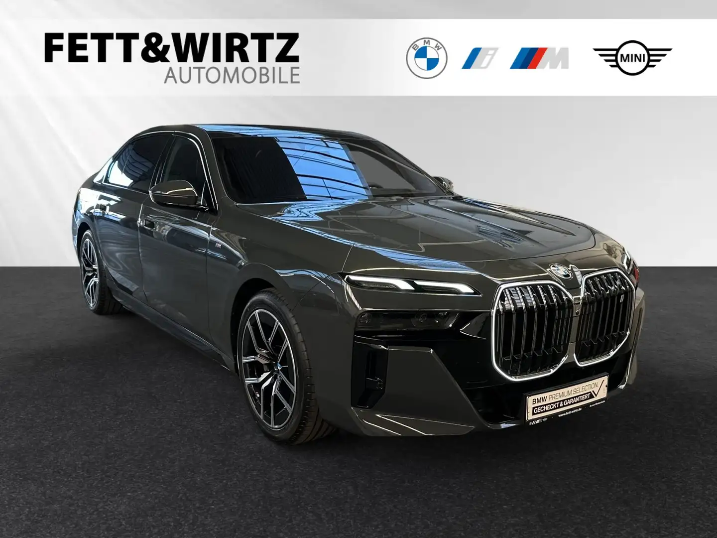 BMW i7 xDrive60 Lr. 909,- br. o.Anz. 27Mon/5`Km p.A. Grau - 1
