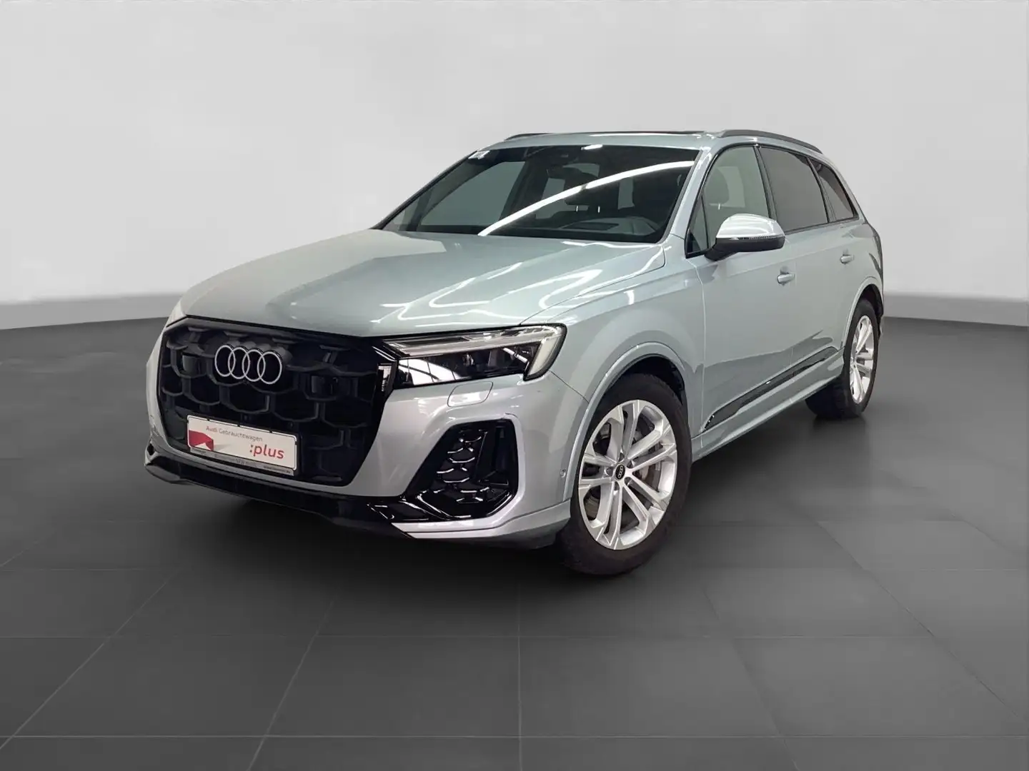 Audi Q7 45 TDI Q 2x S LINE 7-SITZE PANO AHK LUFT LEDE Silber - 2