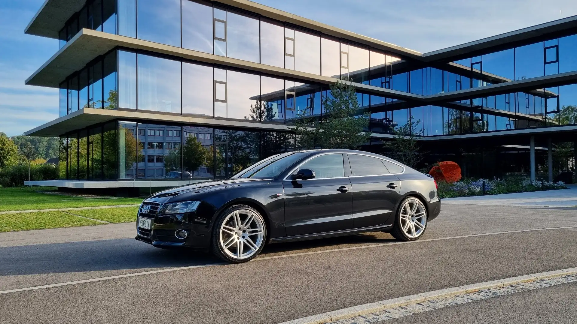 Audi A5 Sportback 3x Sline, gepflegt, sparsam Schwarz - 1