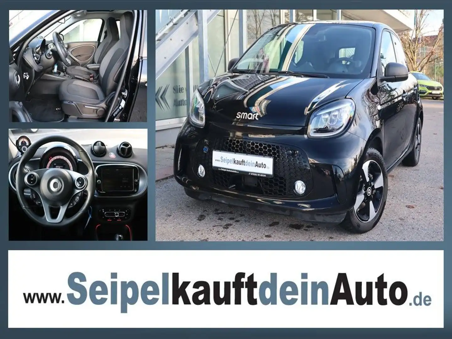 smart forFour EQ*LED*PANO*SHZ*LRHZ*KAMERA*CARPLAY* Schwarz - 1