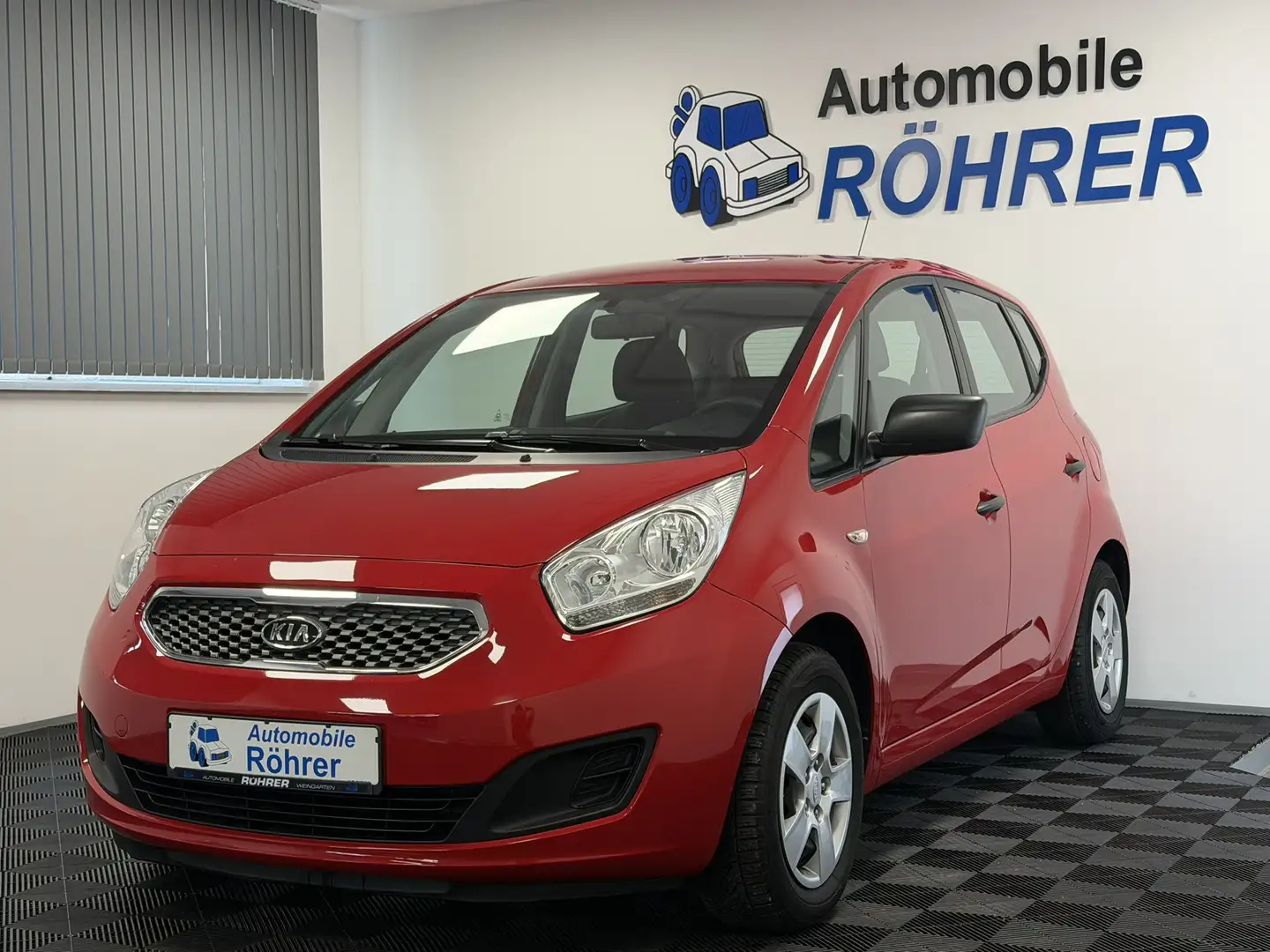 Kia Venga 1.6 Automatik Vision Klima Einparkhilfe Rot - 1