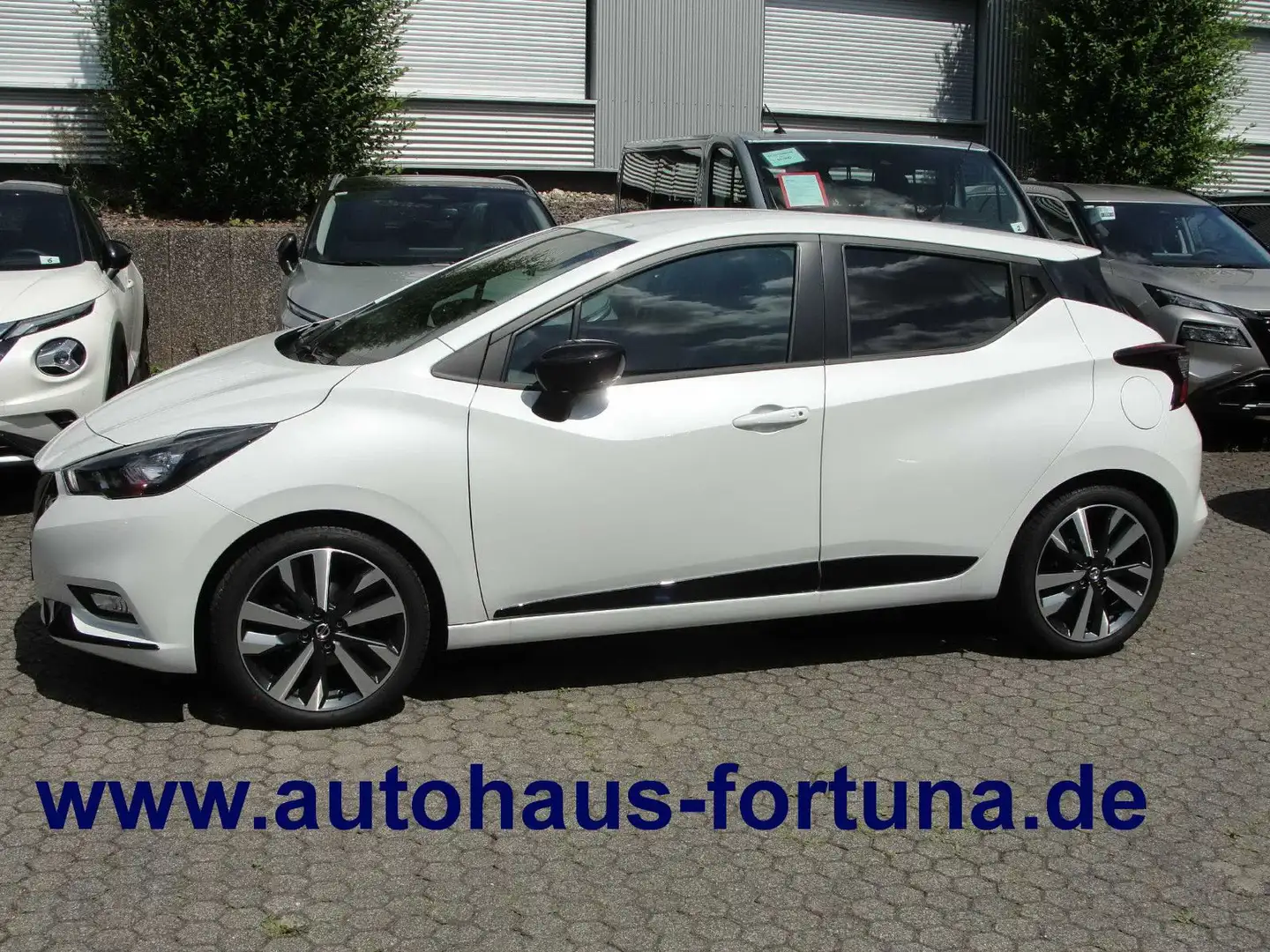 Nissan Micra N-Design Navigation Kamera Weiß - 1