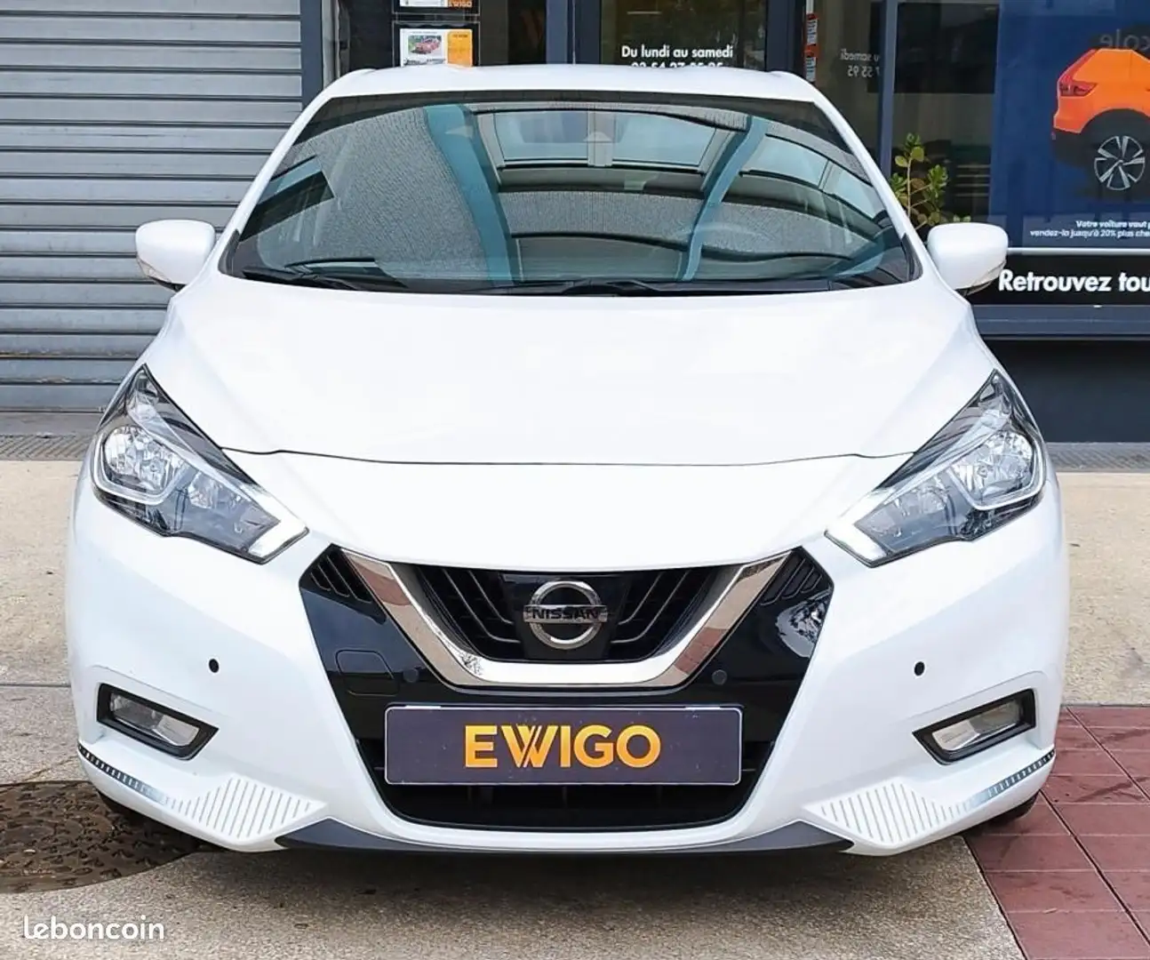 Nissan Micra 1.0 IG-T 100 MADE-IN-FRANCE Android Auto Radar AV- Blanc - 2