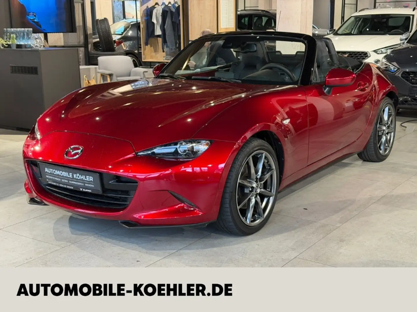 Mazda MX-5 Cabrio 2.0  Matrix-LED FOX-Abgasanlage Rot - 1