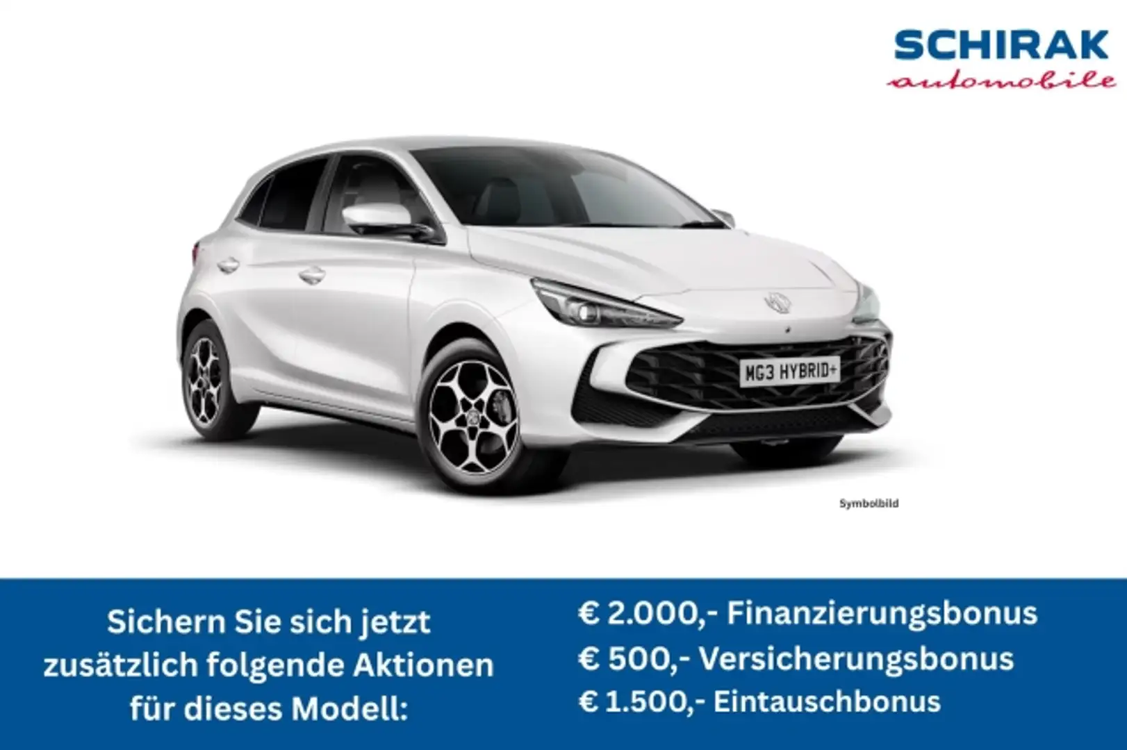 MG MG3 1,5 HEV Luxury Weiß - 1