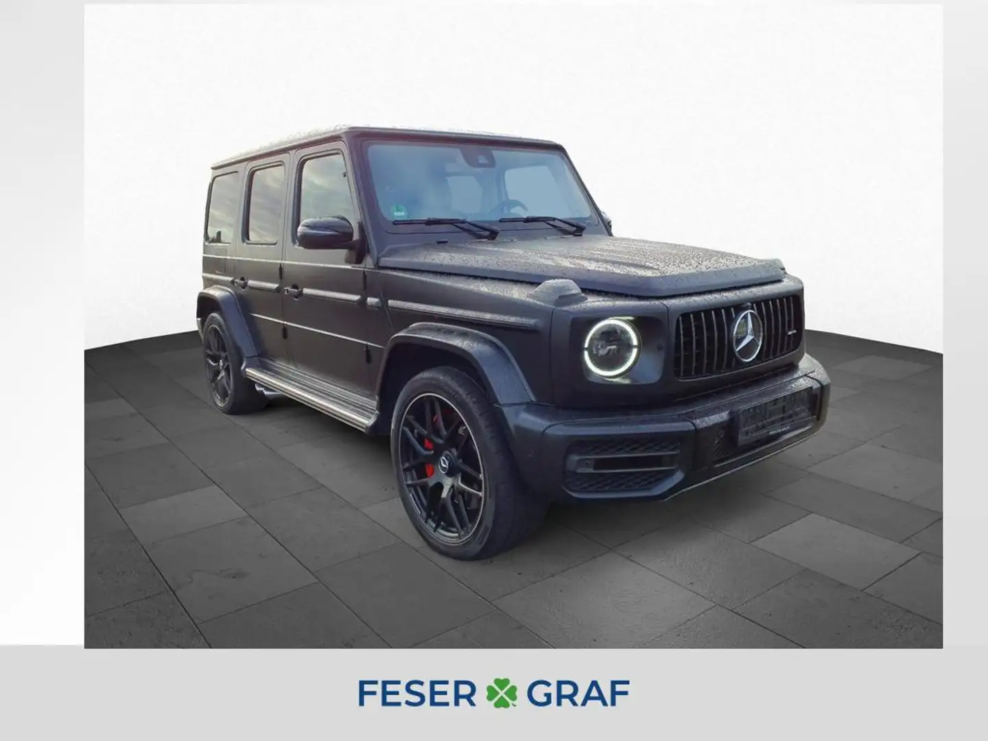 Mercedes-Benz G 63 AMG /LED-Multibeam/Leder/AHK/Standhzg/Dach Schwarz - 1