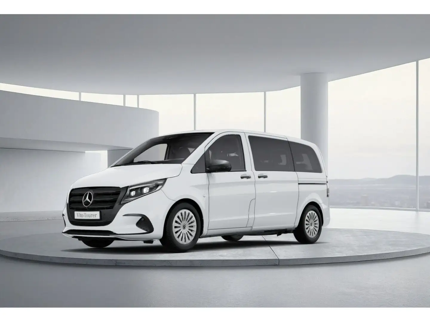 Mercedes-Benz Vito 114 CDI Kombi PRO Kompakt 9-sitzer Cam LED Blanc - 1