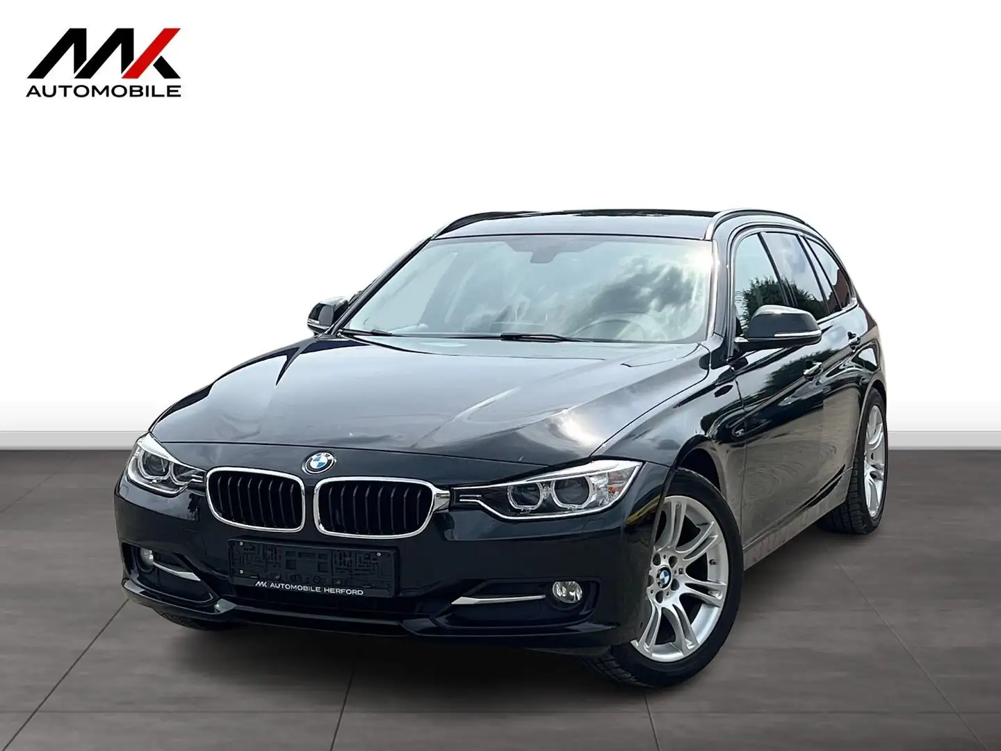 BMW 318 d Touring *LEDER*BIXENON*RFK*SZHG*NAVI*TOP Negro - 1