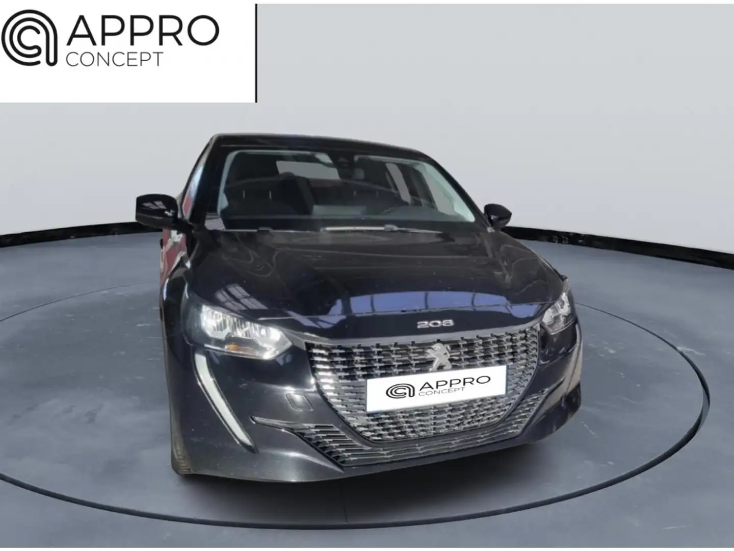 Peugeot 208 1.5 BlueHDi S\u0026S - 100 II Style PHASE 1 Noir - 1