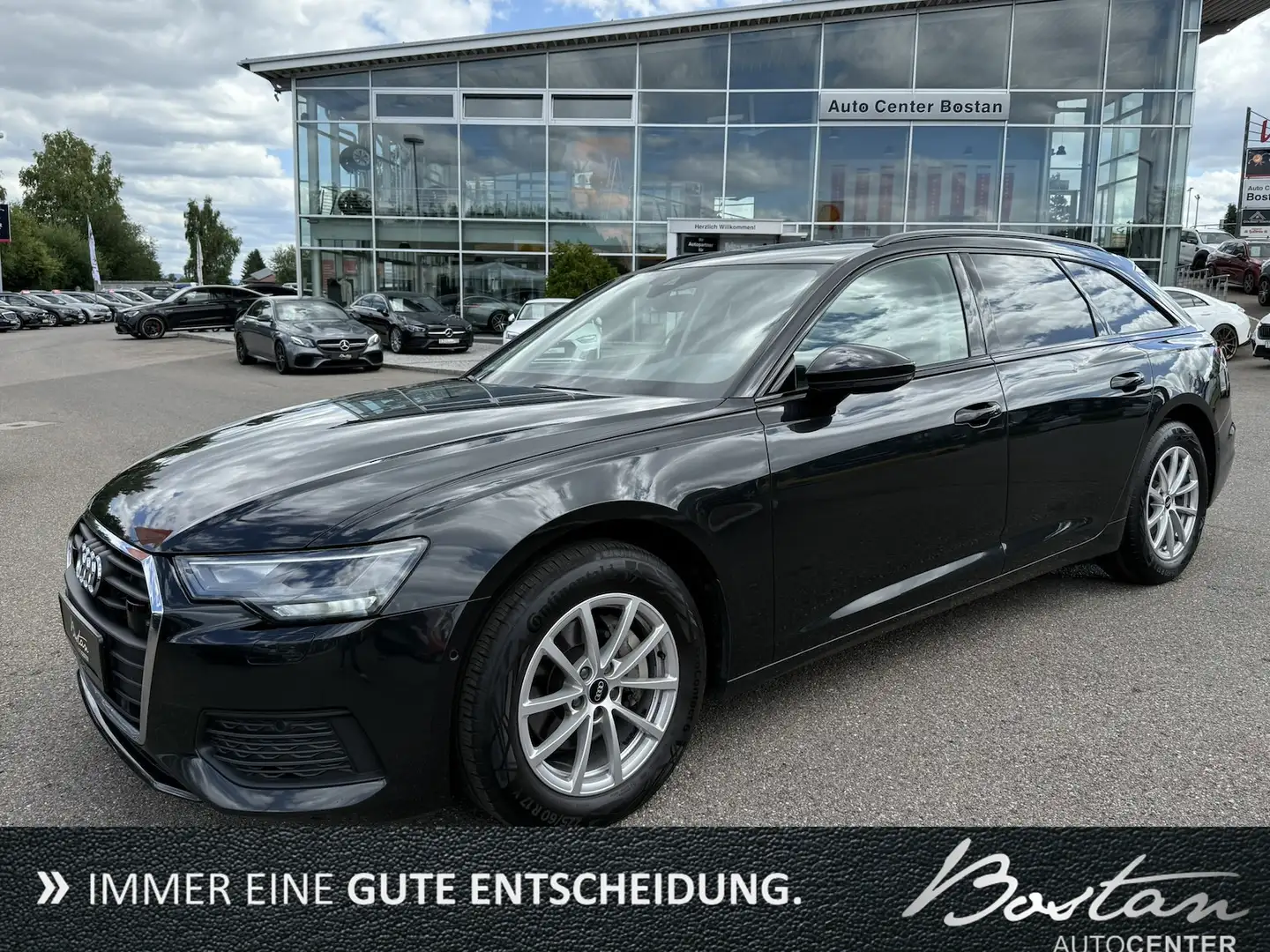 Audi A6 40 TDI/STANDHEIZUNG/ACC/AHK/NAVI/1.HAND/DAB Grau - 1