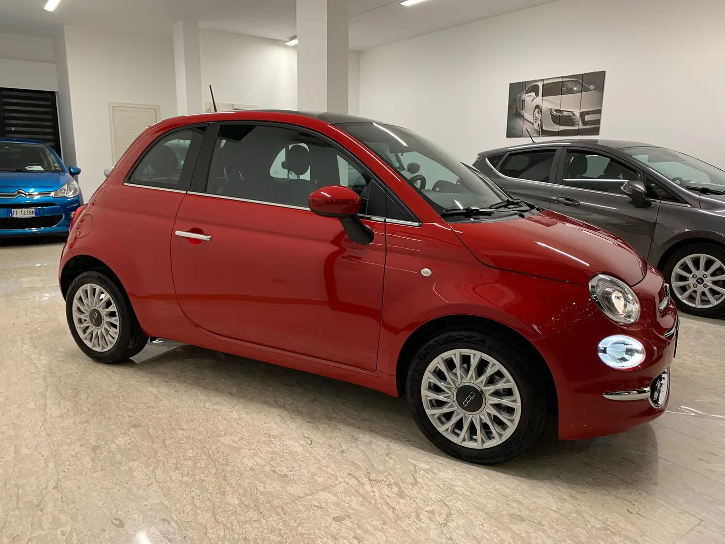 Fiat 500 500 III 2015 1.0 hybrid Dolcevita 70cv Rojo - 2