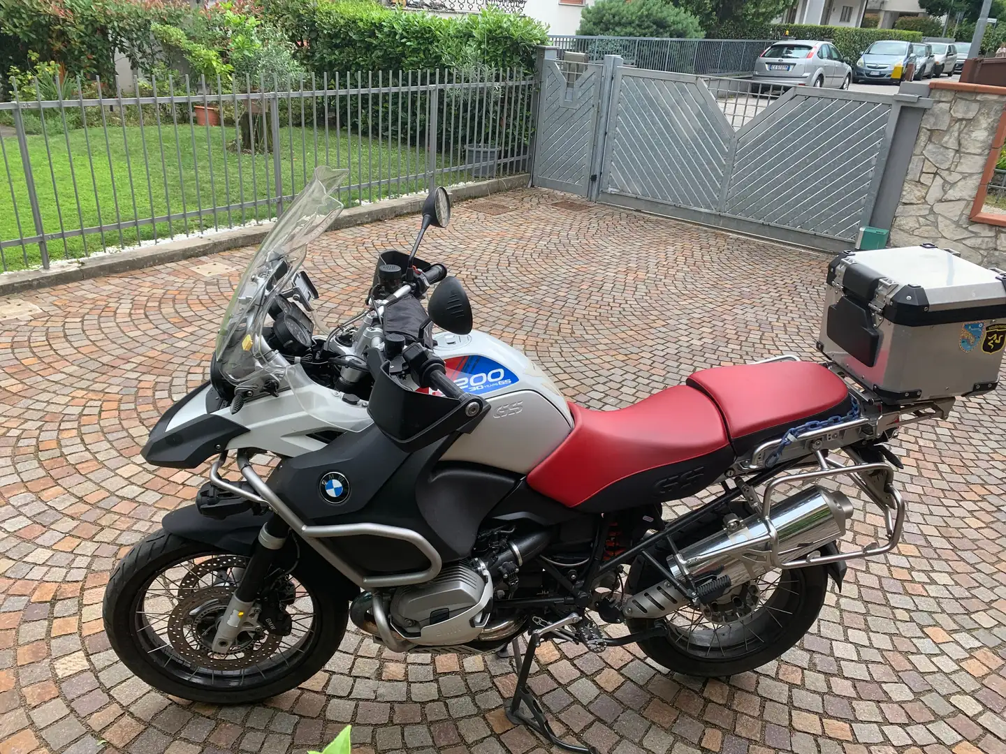 BMW R 1200 GS Adventure Blanc - 1