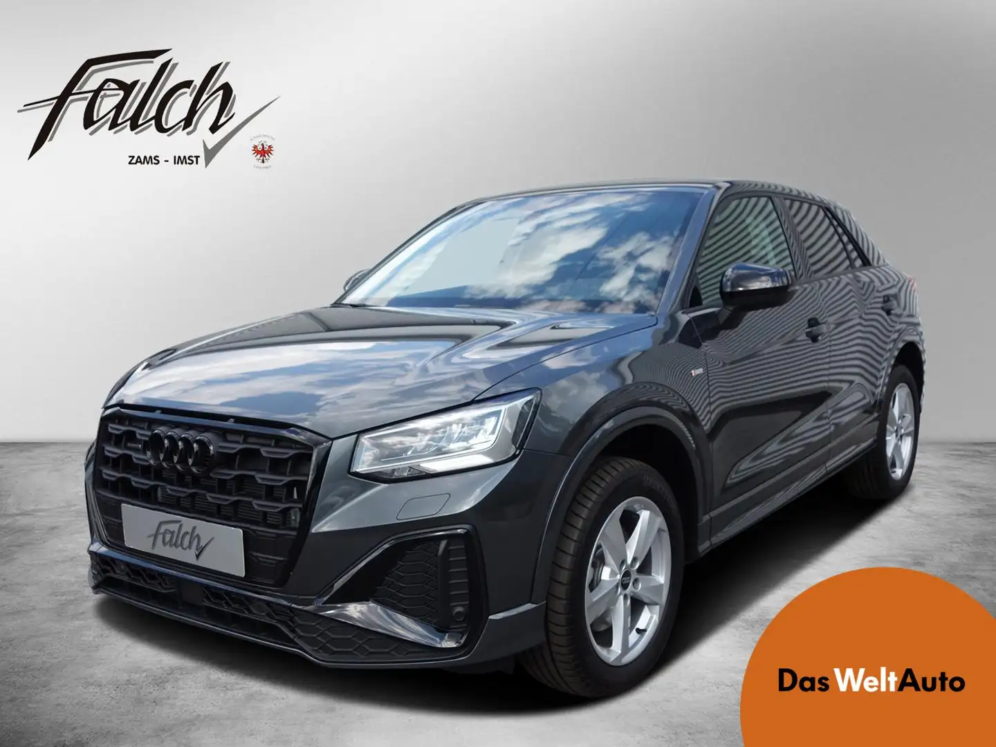 Audi Q2 35 TDI quattro S line Gris - 1