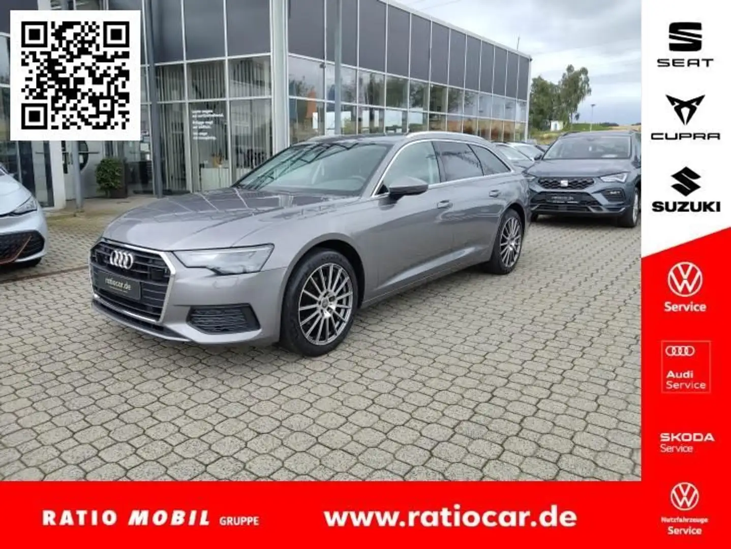 Audi A6 AVANT BASIS 40 2.0 TDI S-TRONIC NAVI EPH SHZ Grau - 1
