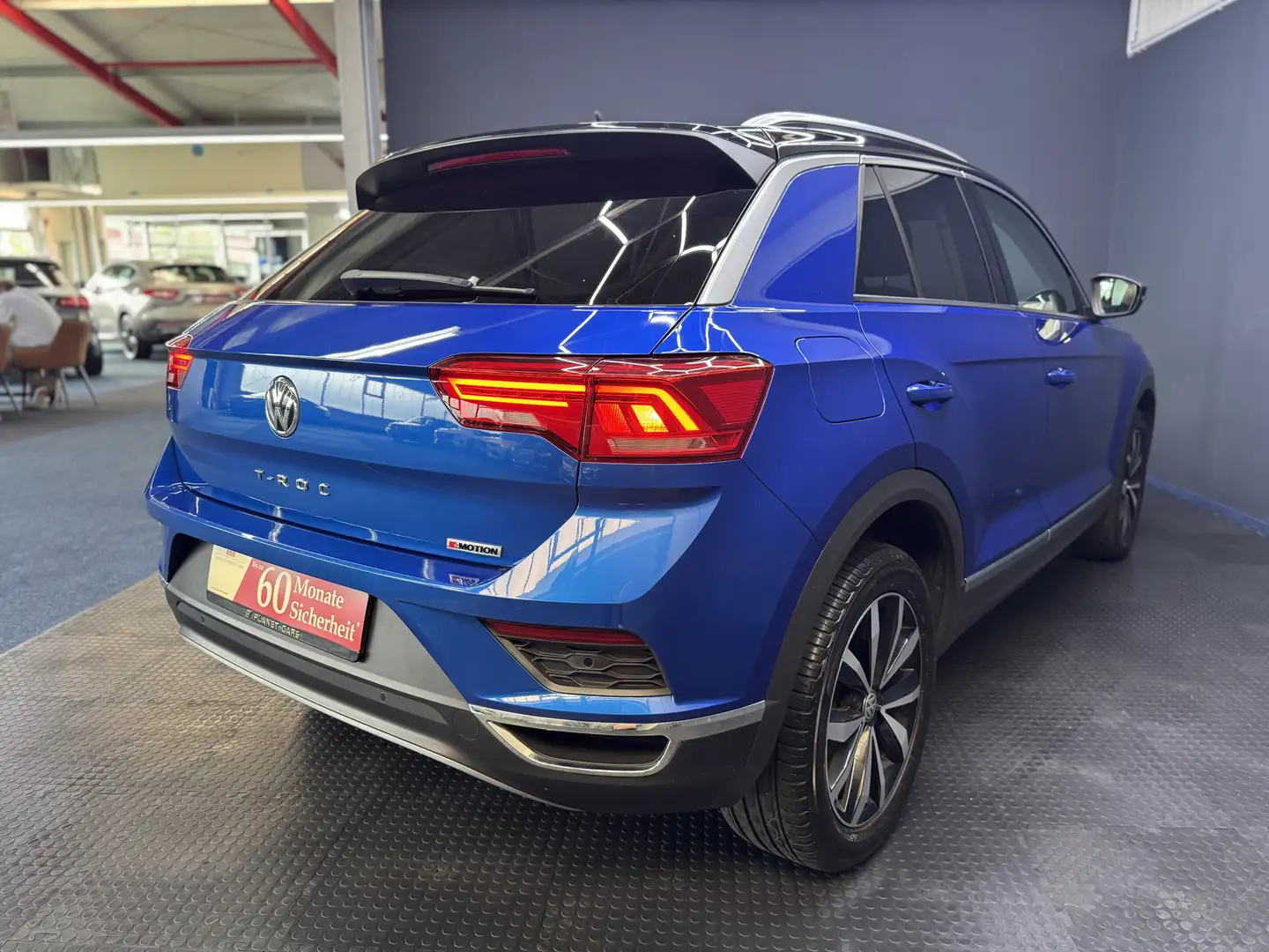 Volkswagen T-Roc Style 4Motion*3J.Garantie*47TKM*TOPZustand Bleu - 2