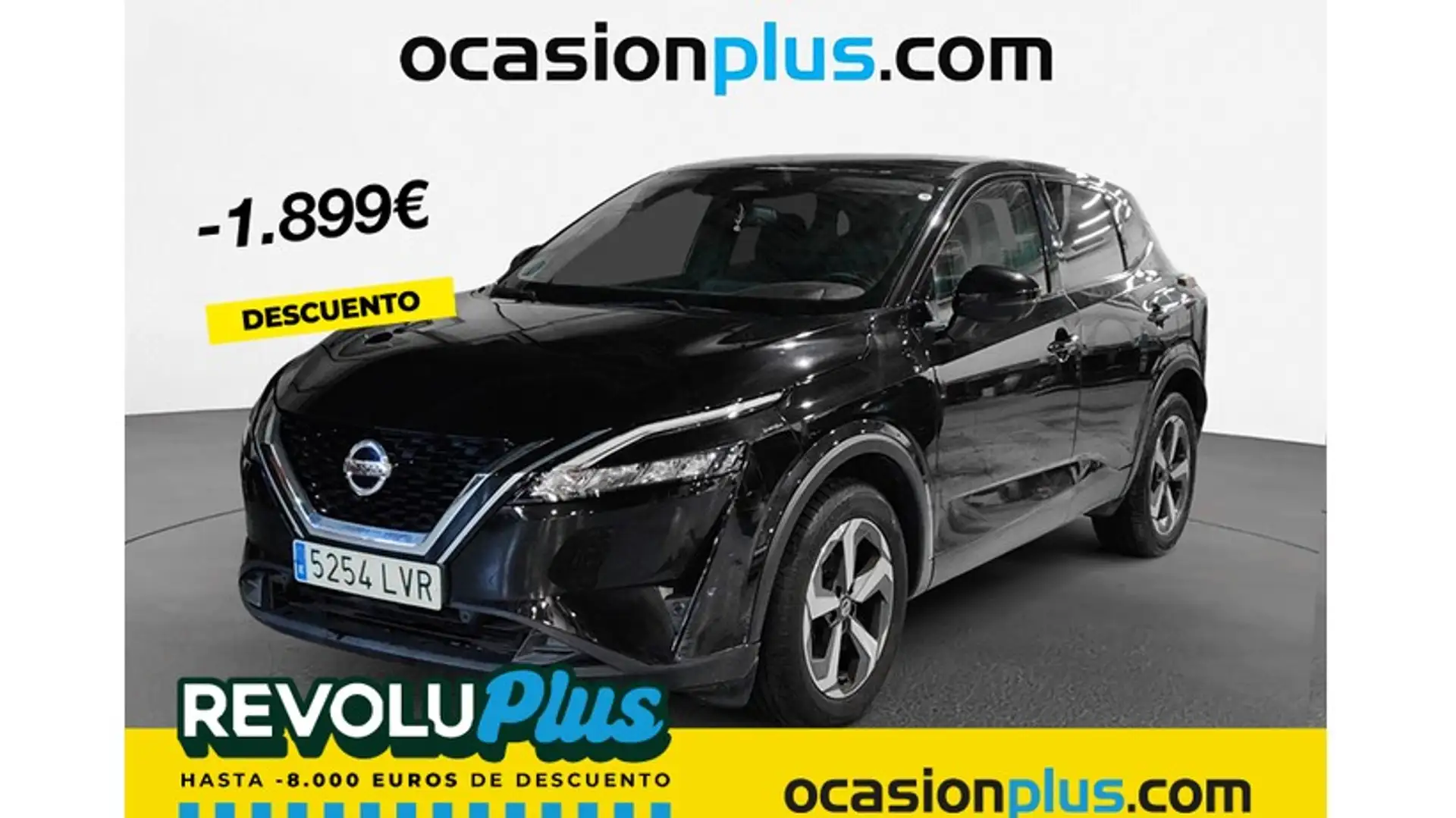 Nissan Qashqai 1.3 DIG-T mHEV 12V N-Connecta 4x2 103kW Negro - 1