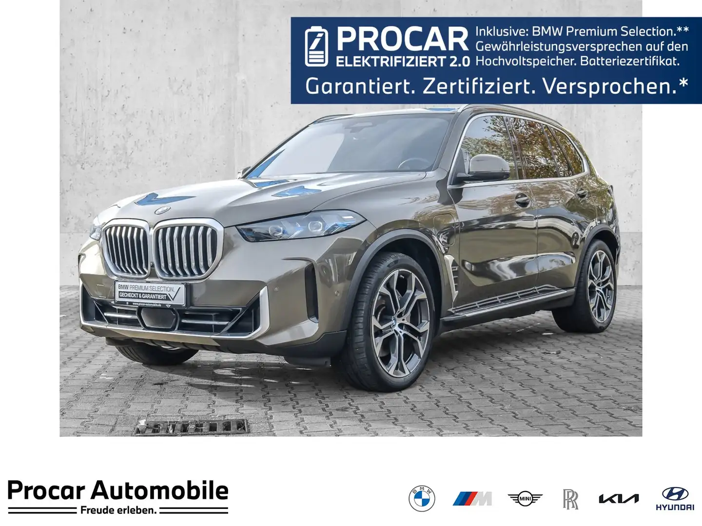 BMW X5 xDrive50e Pano DA Prof. AHK Soft-Close 21" Grün - 1