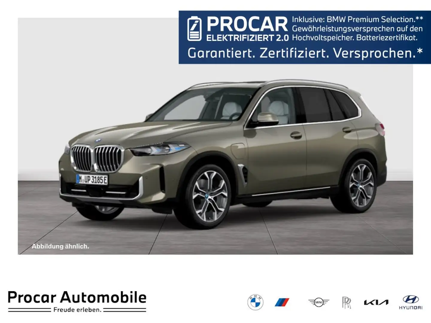 BMW X5 xDrive50e Pano DA Prof. AHK Soft-Close 21" Grün - 1