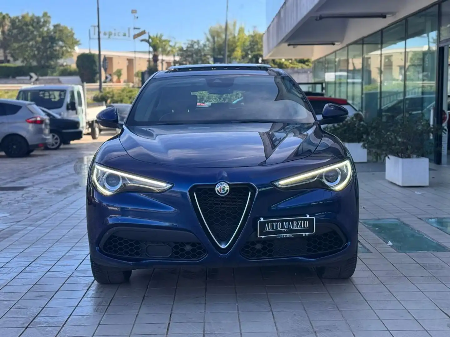 Alfa Romeo Stelvio 2.2 t Executive Q4 190cv auto Bleu - 1
