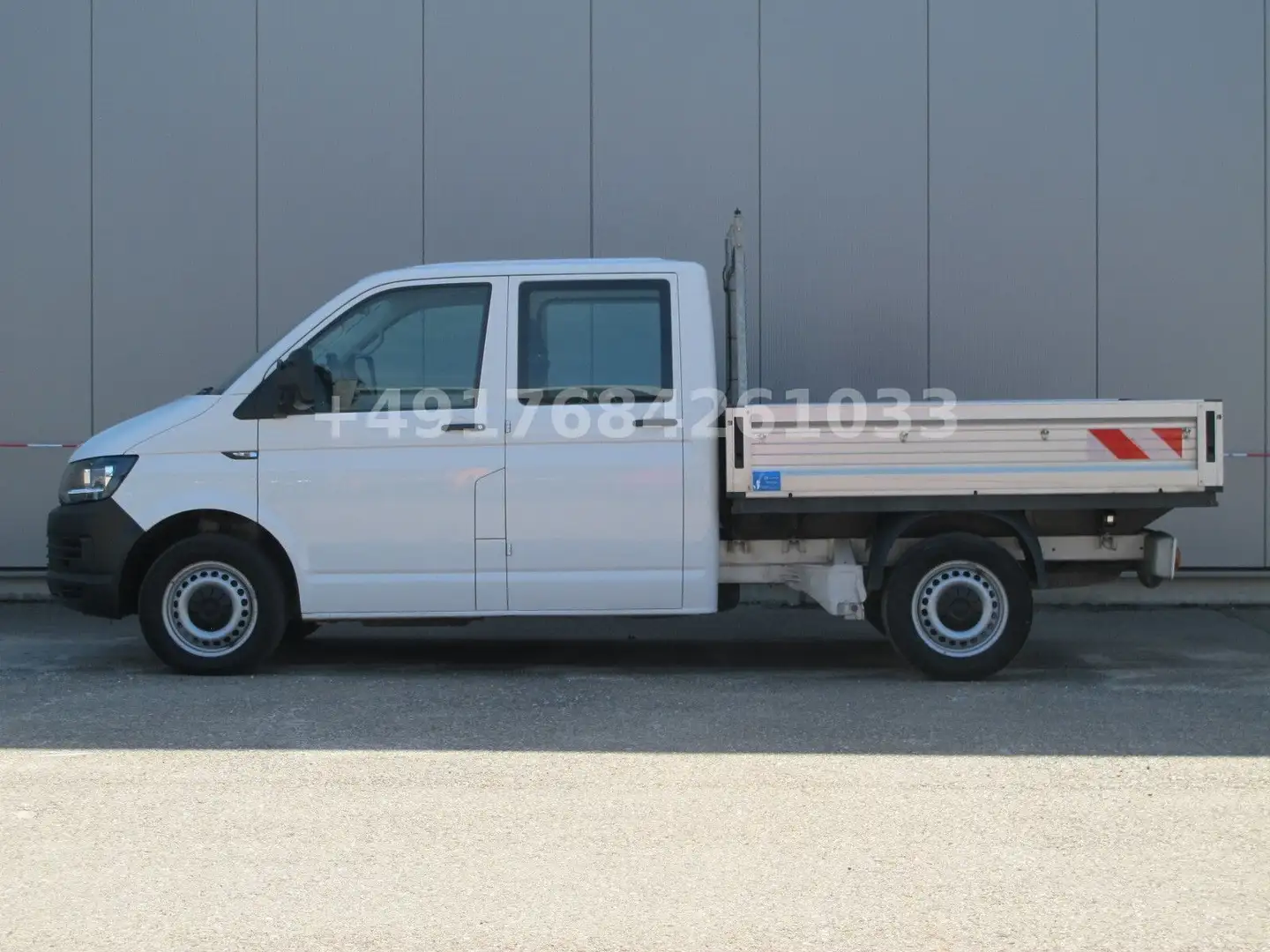 Volkswagen T6 Transporter Pritsche DoKa *MOTOR 43tkm!* Weiß - 2