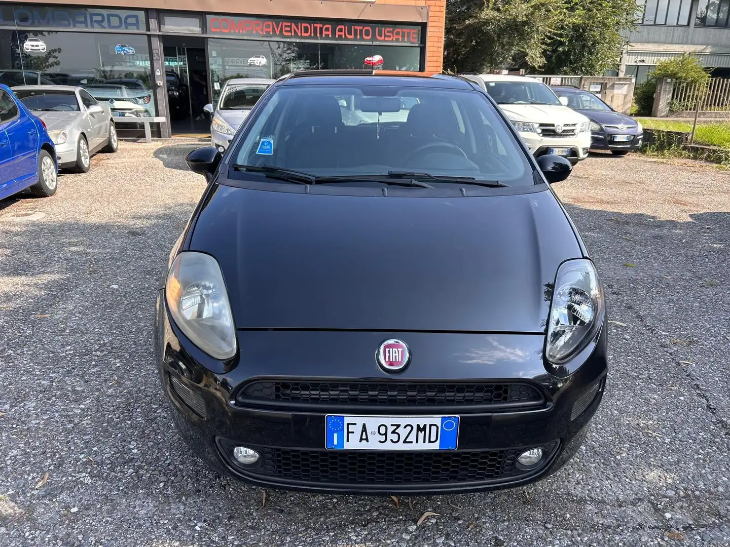 Fiat Punto Punto III 2015 5p 1.3 mjt II 16v Lounge 75cv E5+ Schwarz - 2