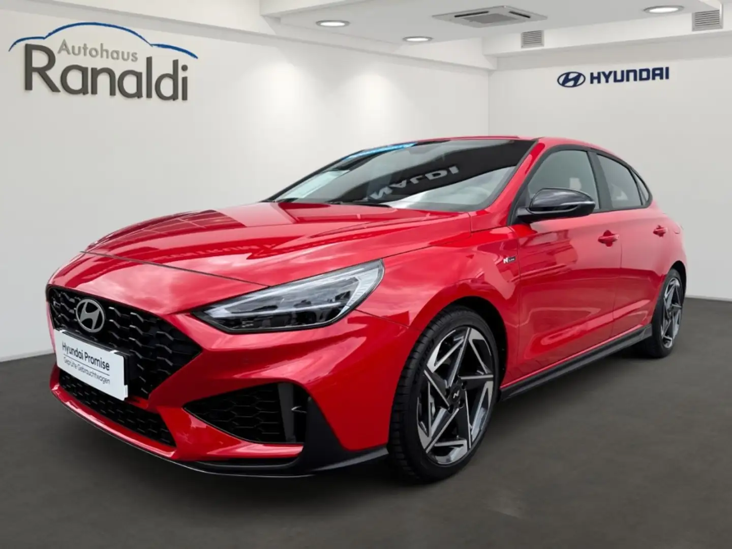 Hyundai i30 N Line 1.5 T-GDI EU6e++Tageszulassung!++ Rouge - 1