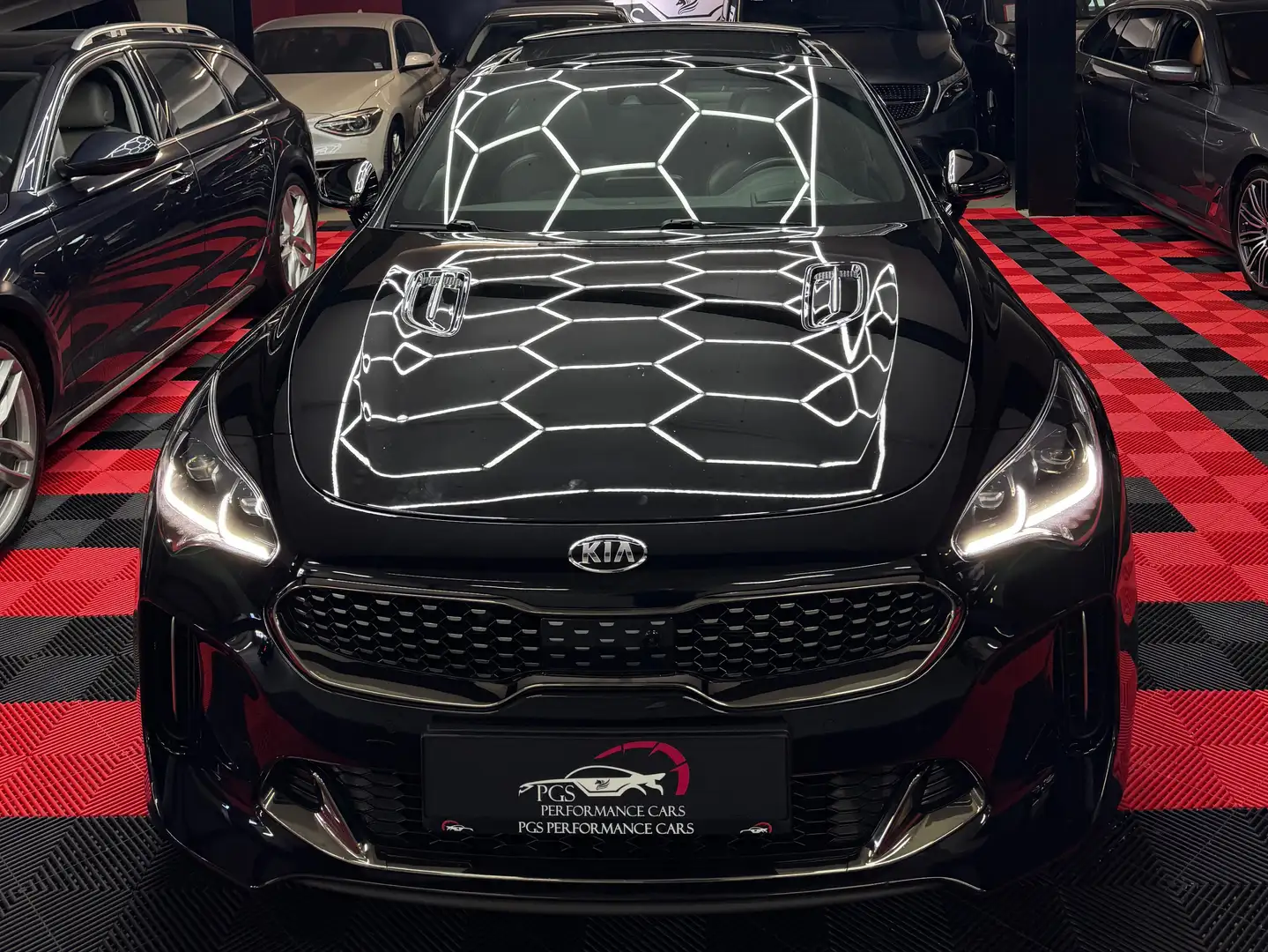 Kia Stinger GT-Line ALLRAD/PANO/LEDER/KAMERA/VOLL Noir - 2