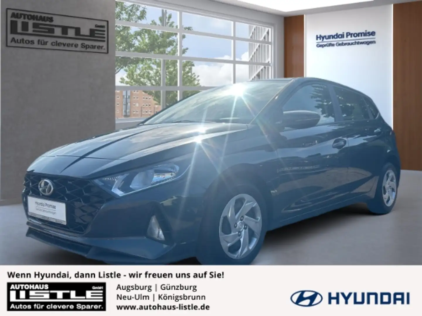Hyundai i20 Select 1.0 T-GDI EU6d Navi+Funktionspaket Navi App Gris - 1