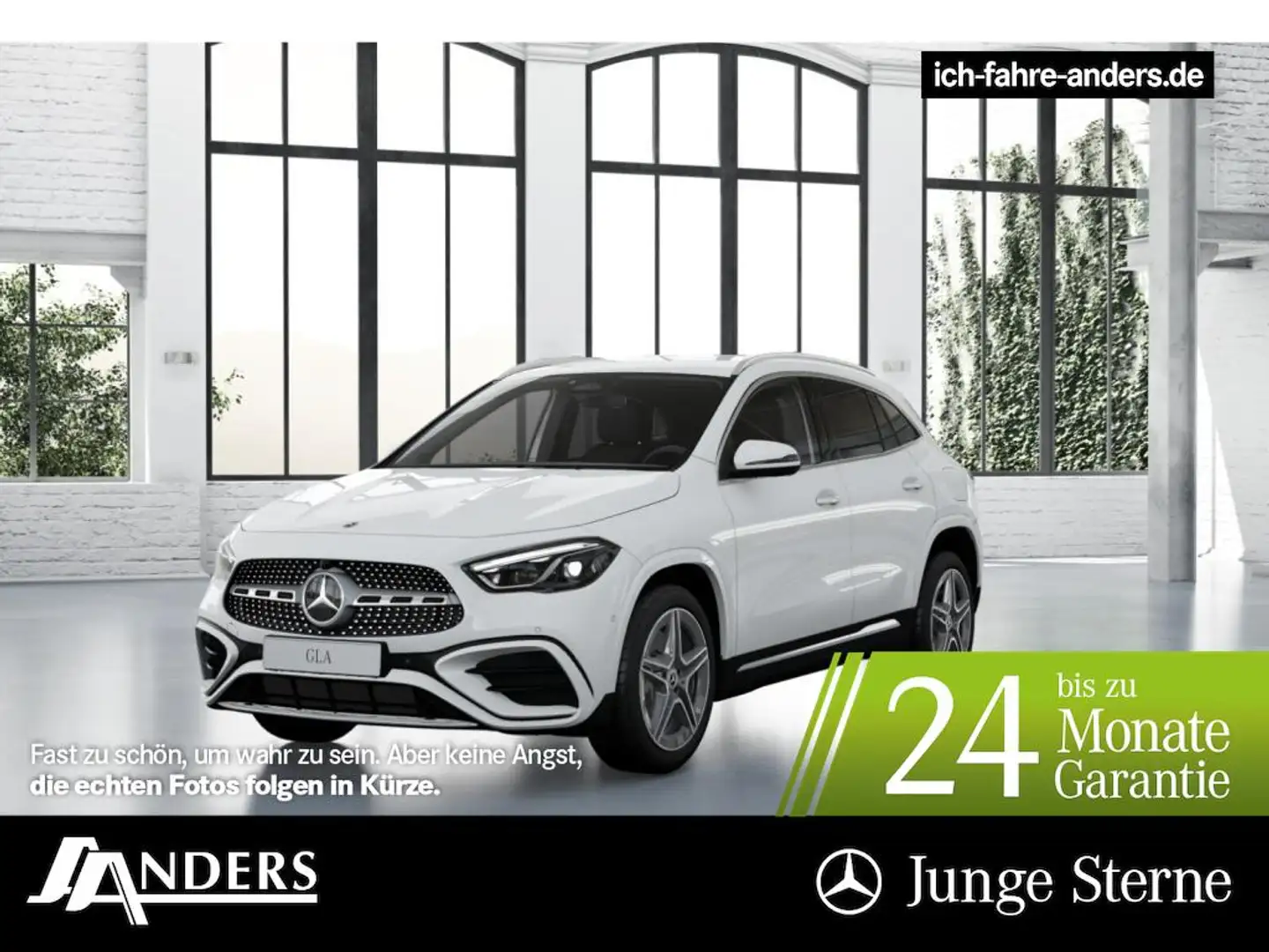 Mercedes-Benz GLA 200 AMG AdvPLus+AHK+Key+Dist+M-BEAM+Kam+EASY Weiß - 1