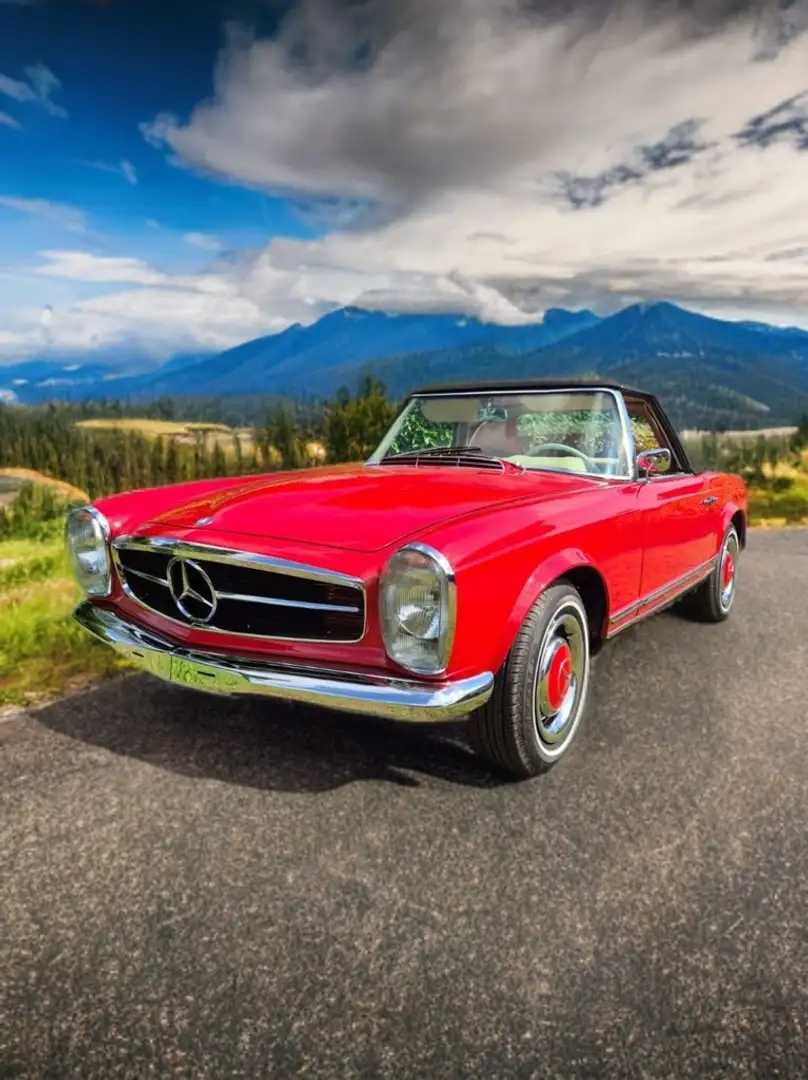 Mercedes-Benz SL 230 Rot - 1