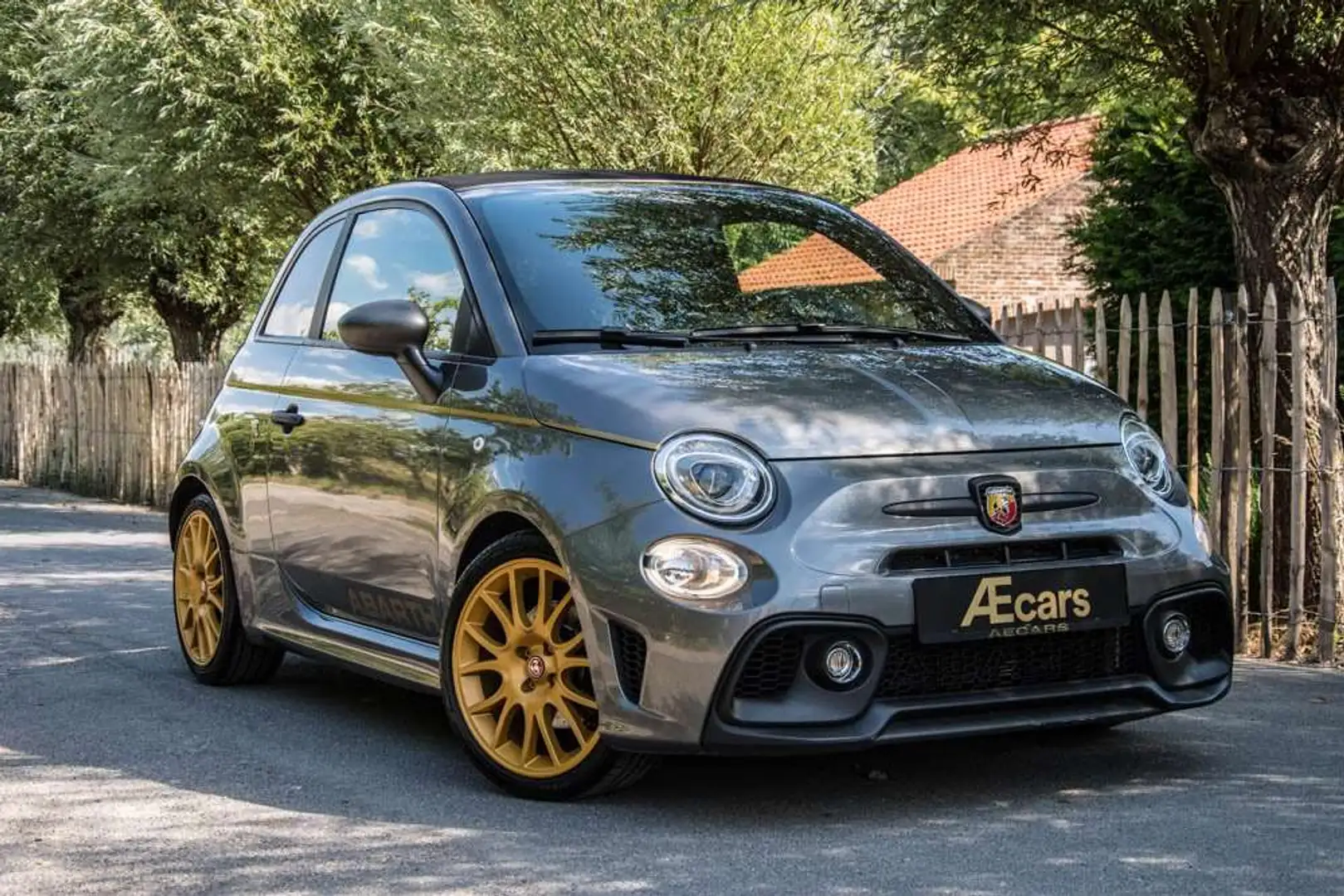 Abarth 595 SCORPIONEORO / CABRIO / LIMITED EDITION 1 OF 2000 Gris - 1
