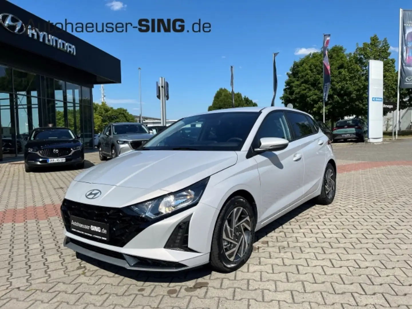 Hyundai i20 Kamera Klima Navi Tempo Spurhalte SHZ AC/AA Grau - 1