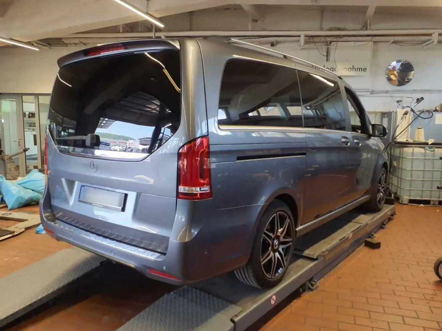 Mercedes-Benz V 300 d Avantgarde Edition 4M lang AHK PAN STHZ Gris - 1