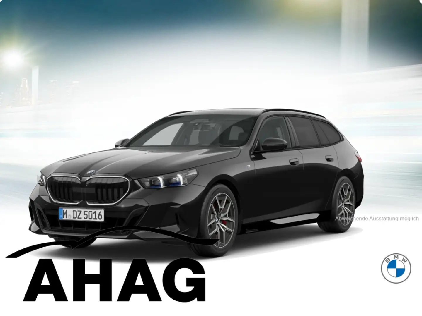 BMW 520 d Touring M Sportpaket AHK Komfortzugang Schwarz - 1