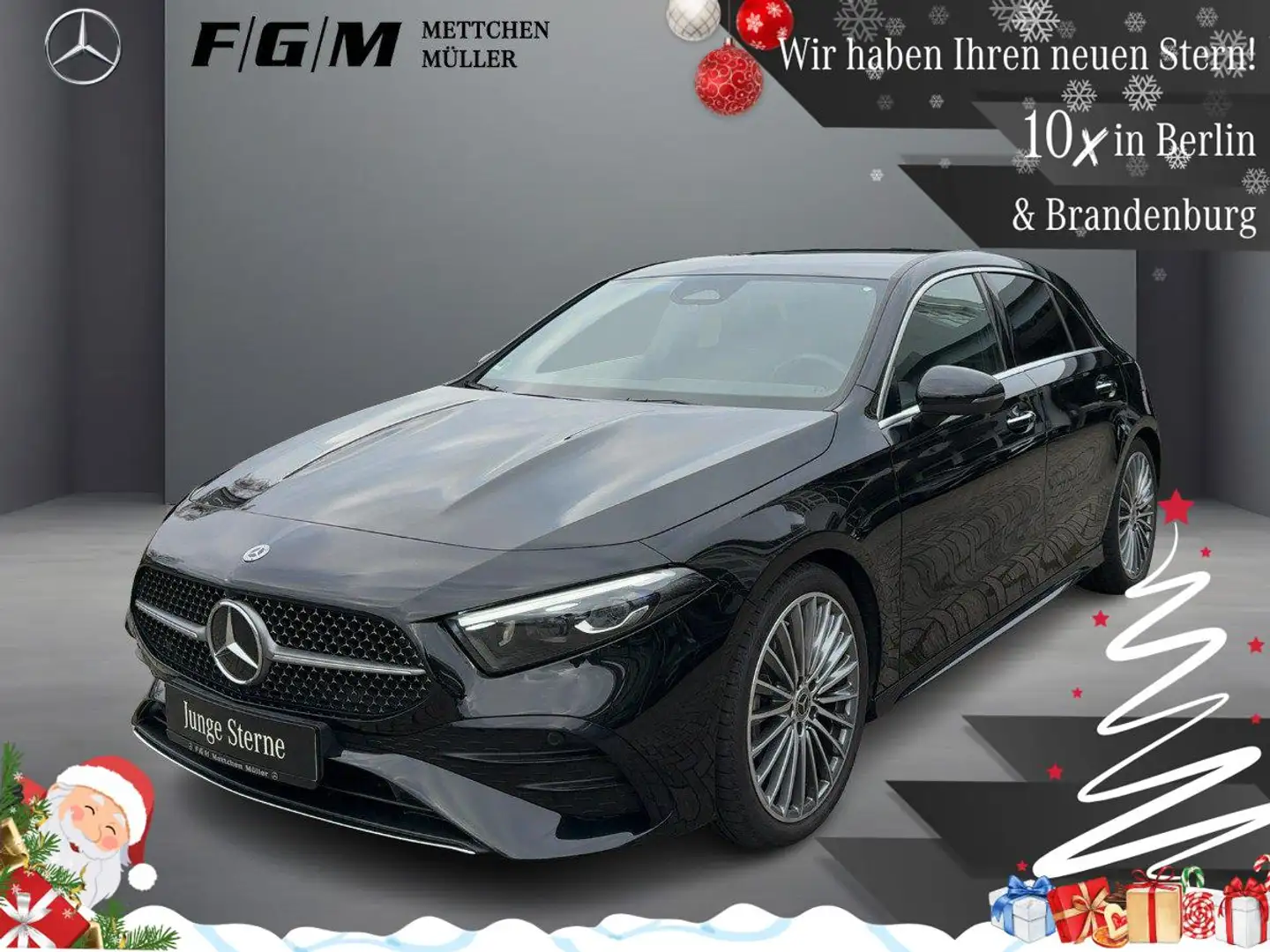 Mercedes-Benz A 180 AMG Line KeyGo|MBeam|TWA|Sitzhz|Kam|LED Schwarz - 1