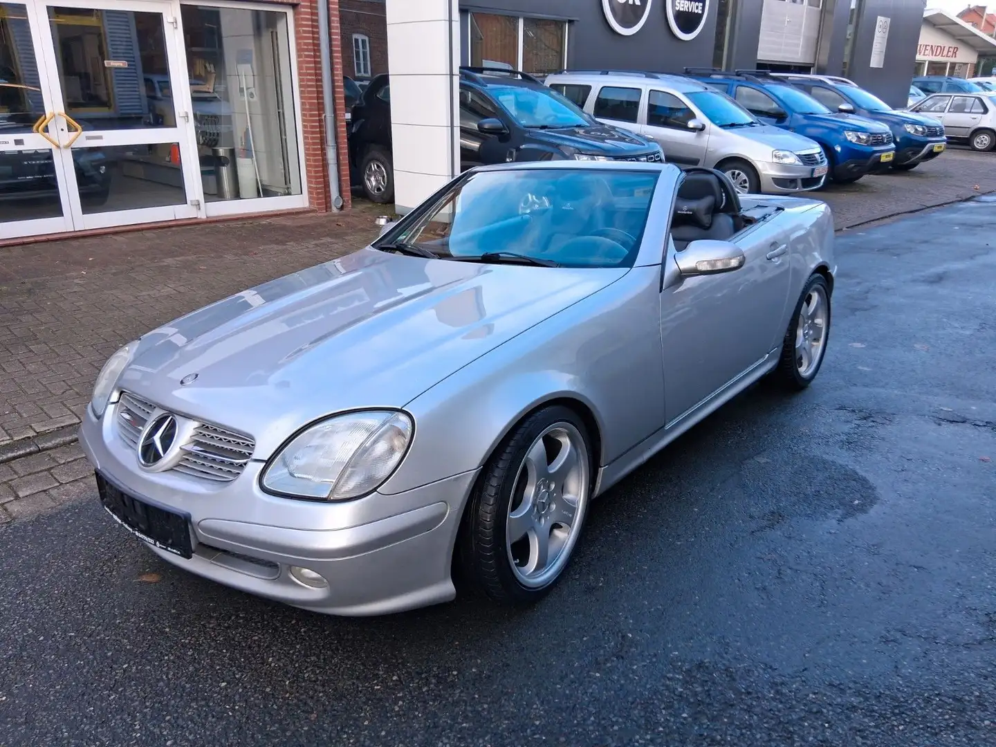 Mercedes-Benz SLK 230 KOMPRESSOR Cabrio Silber - 1