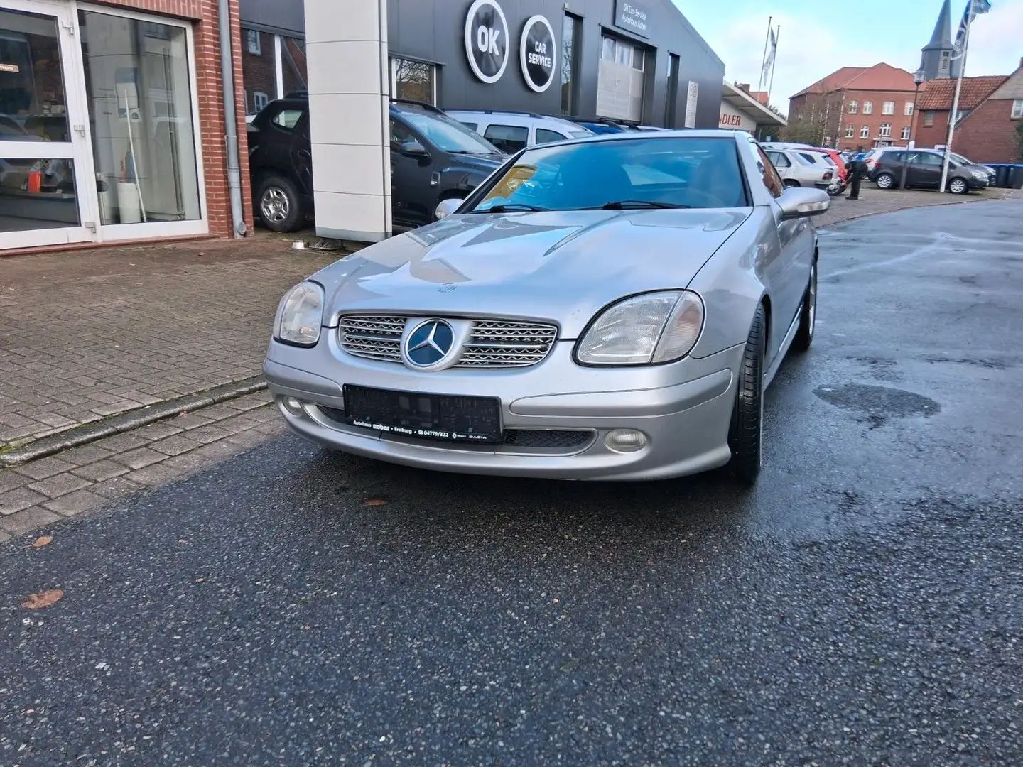 Mercedes-Benz SLK 230 KOMPRESSOR Cabrio Silber - 2