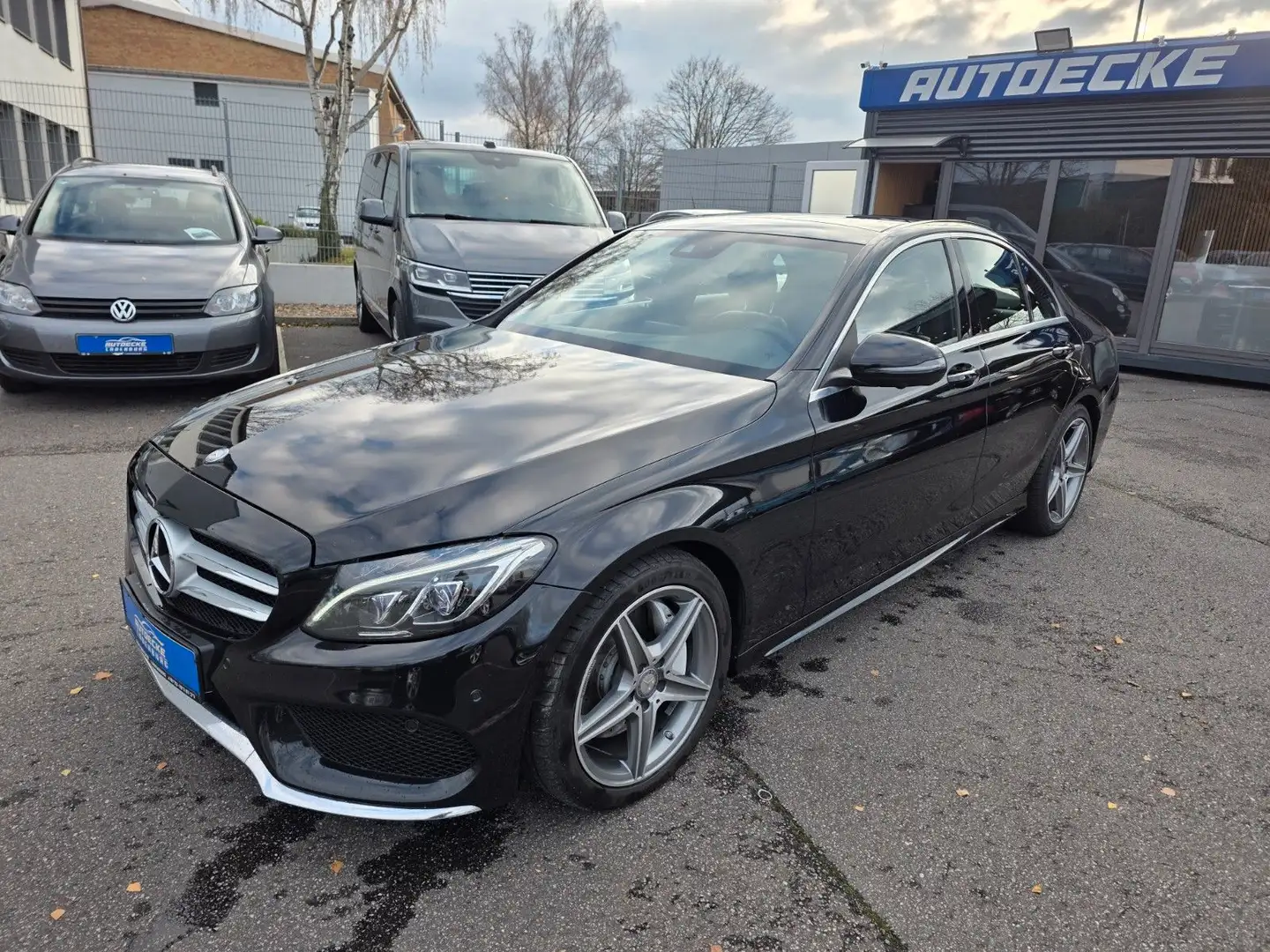 Mercedes-Benz C 250 d AMG Line Autom. Negro - 1