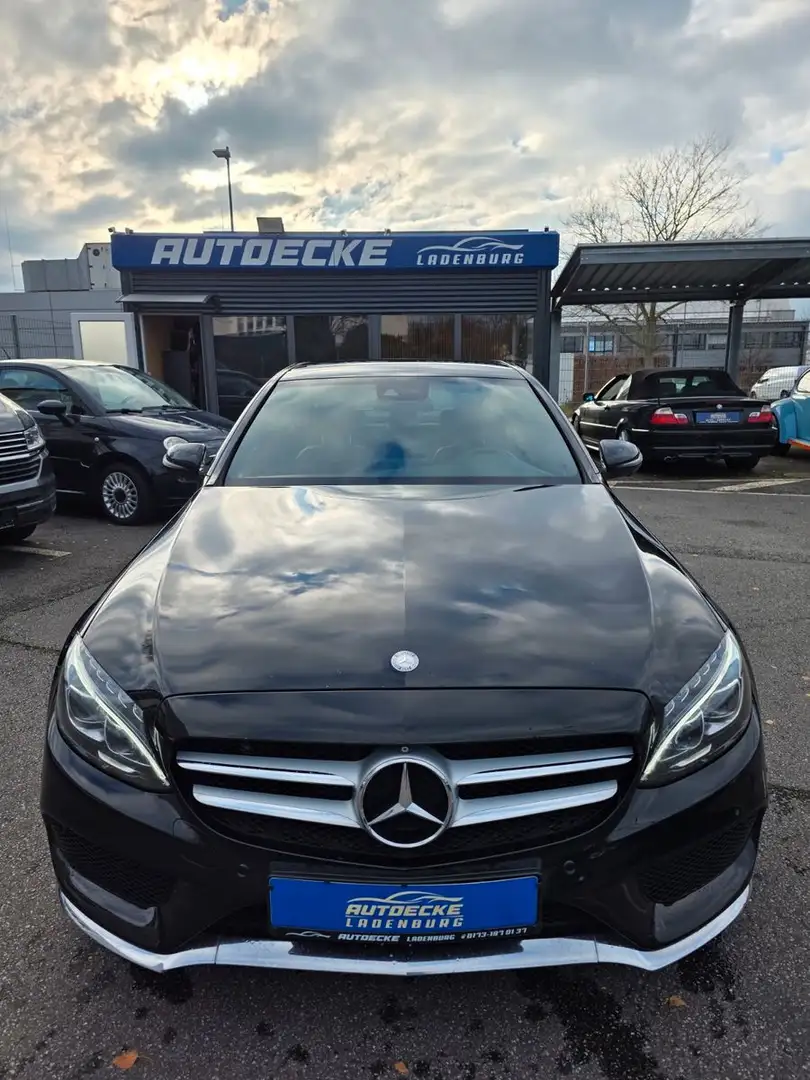 Mercedes-Benz C 250 d AMG Line Autom. Negro - 2