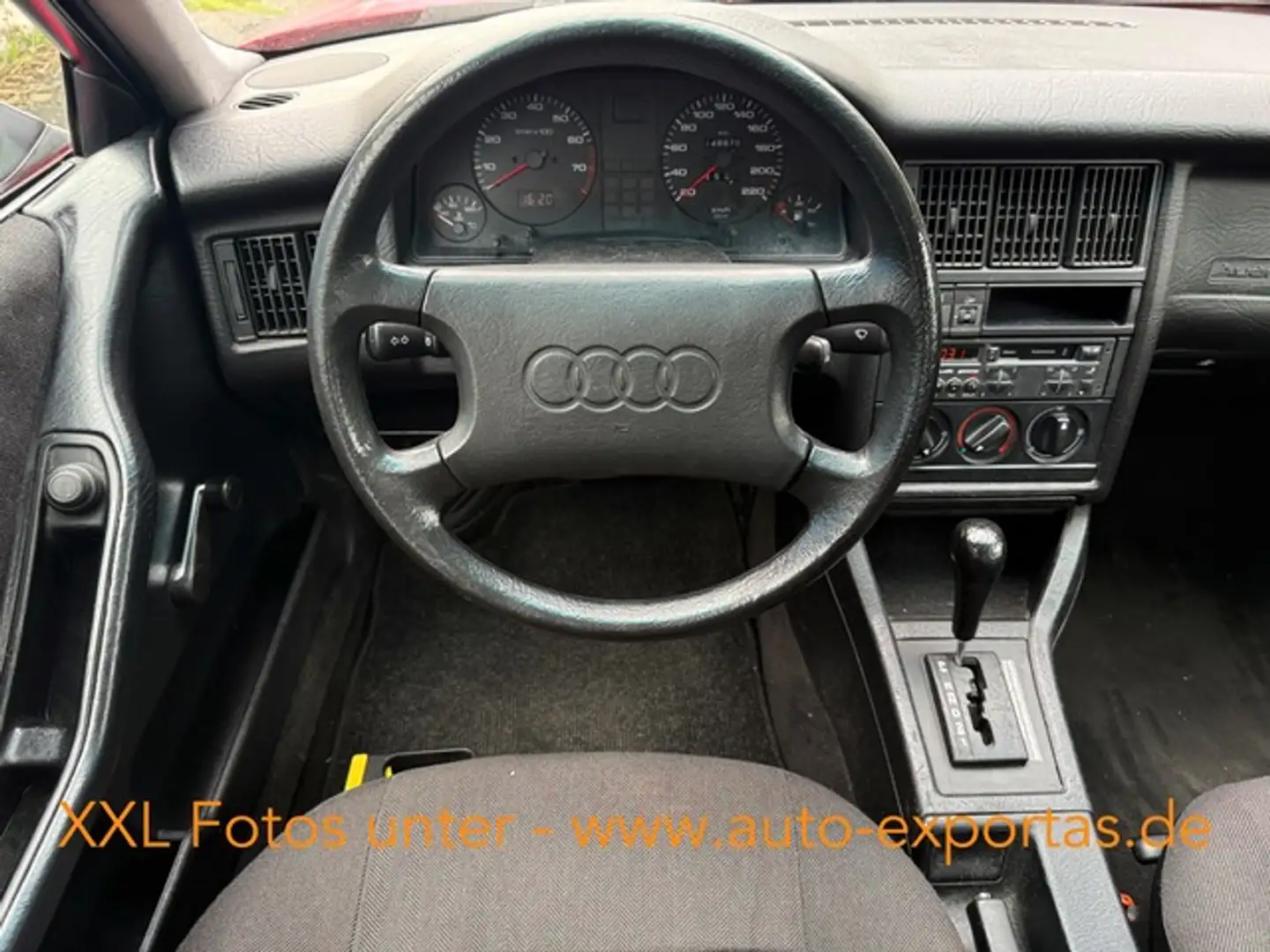 Audi 80 Automatik,Schiebeda,8-FACH bereift auf Felgen Rot - 2