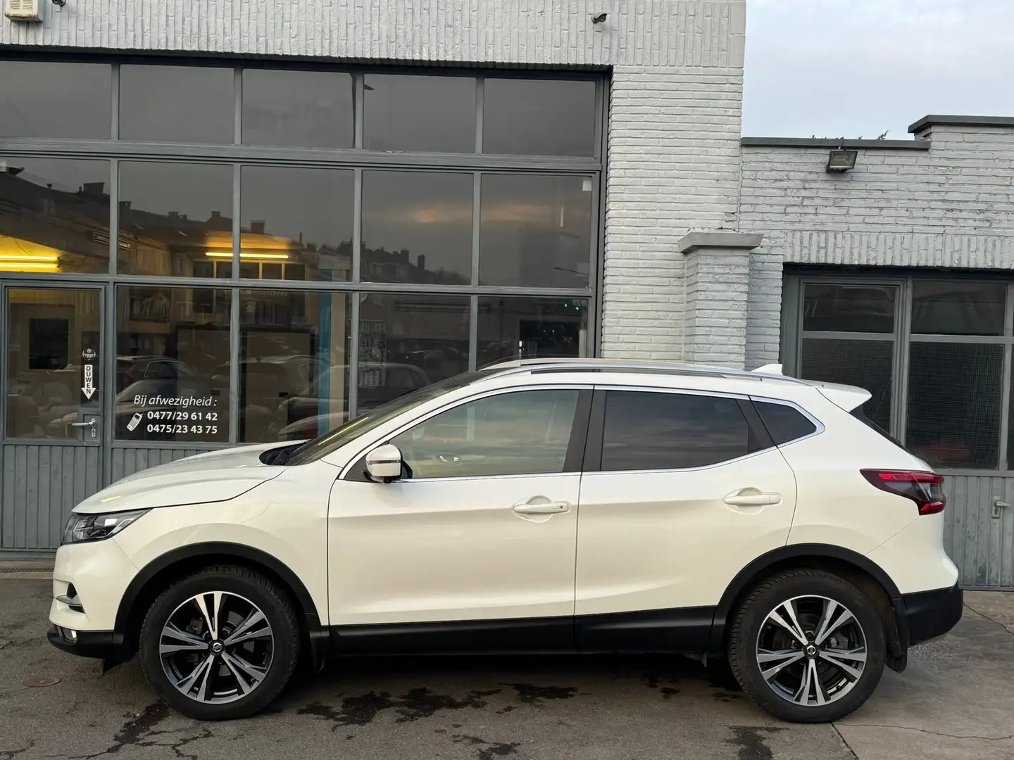 Nissan Qashqai 1.2 DIG-T Xtronic  TEKNA ✅Bte Aut ✅Gps Cuir✅ Blanco - 1