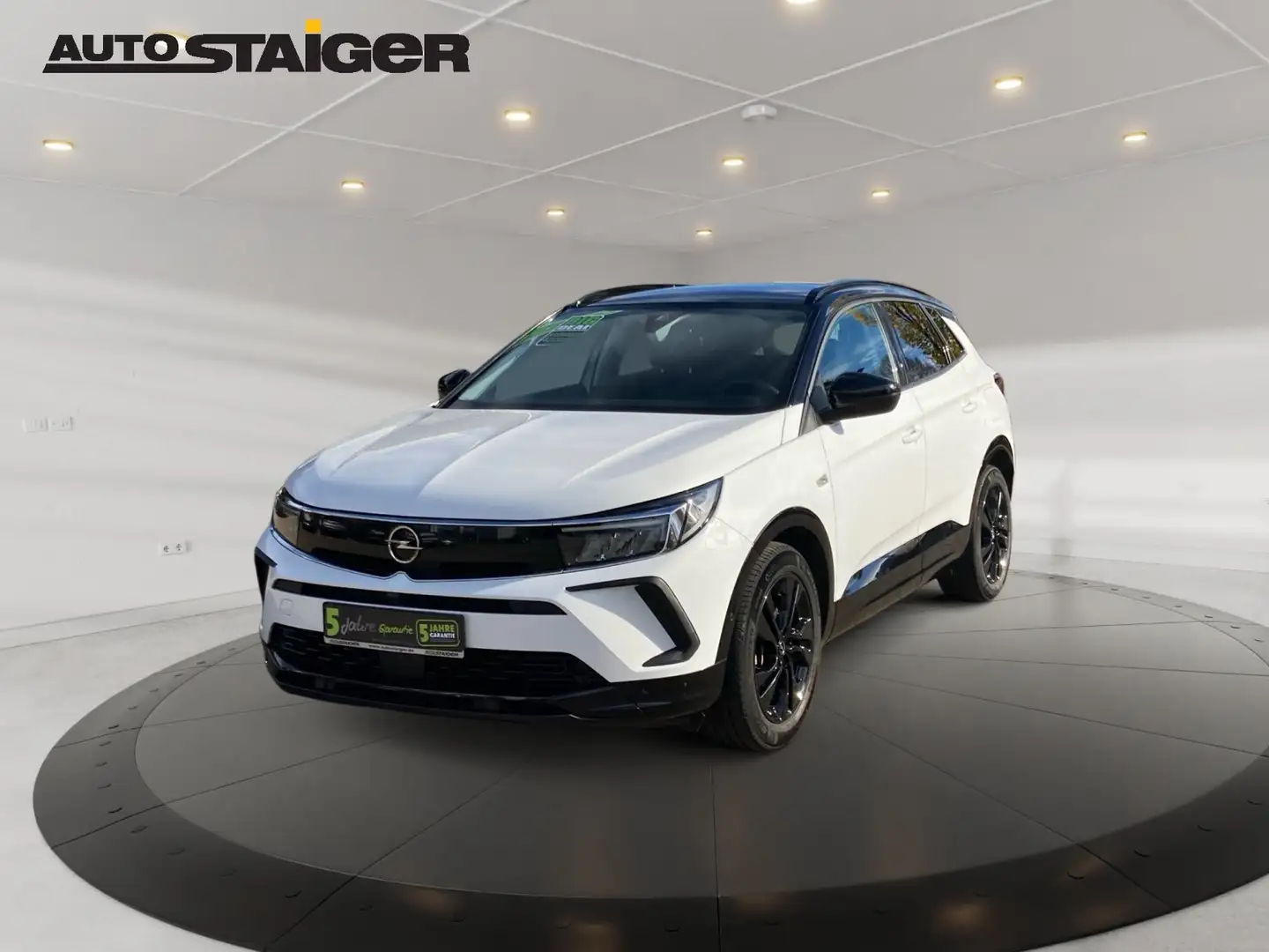 Opel Grandland 1.6 Turbo GS Line ACC+LED+Navi+SHZ+LM Blanc - 2