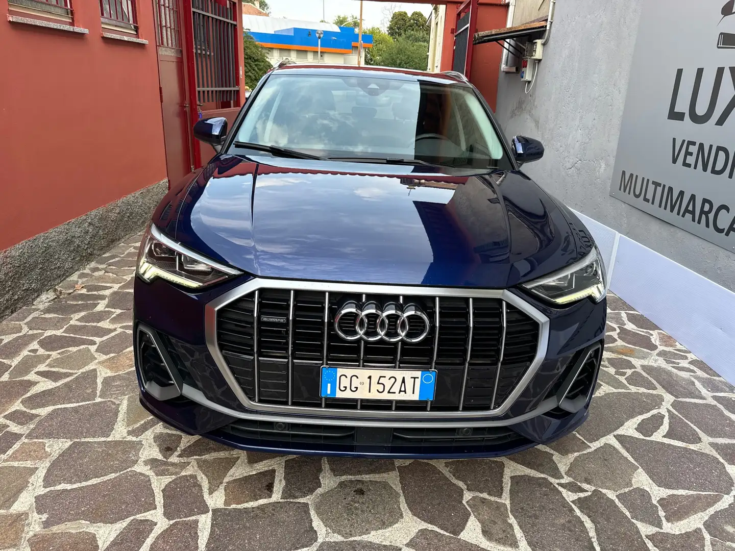 Audi Q3 40 2.0 tdi S line edition quattro 200cv s-tronic Albastru - 1