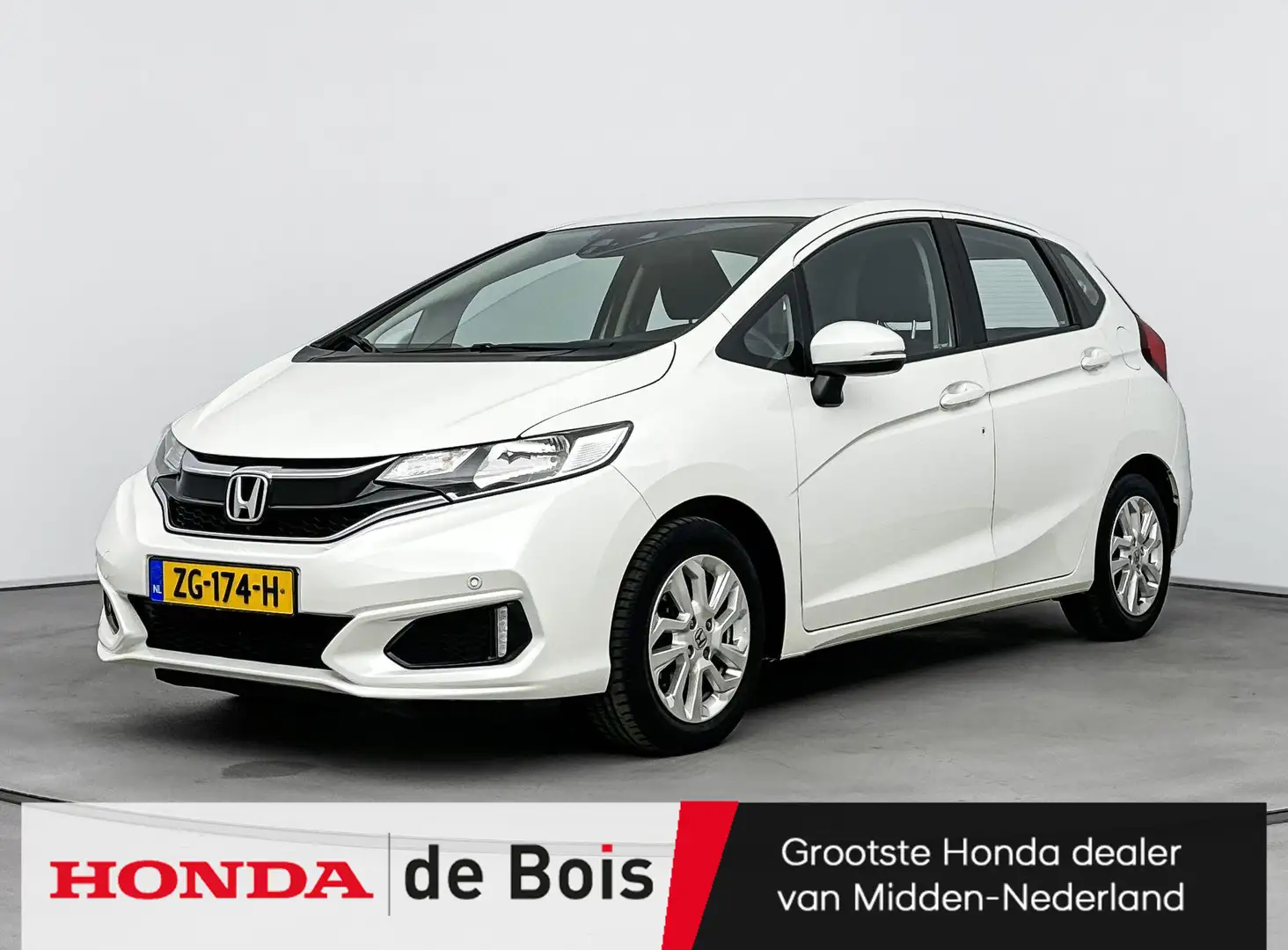 Honda Jazz 1.3 i-VTEC Comfort | Trekhaak | automaat | Navigat Wit - 1