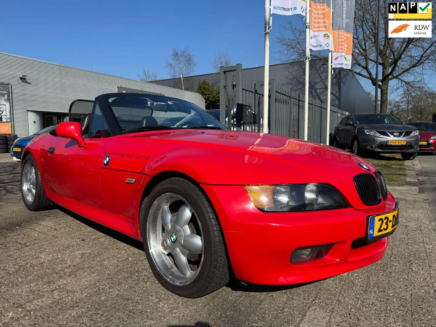 BMW Z3 Roadster 1.9 2e eigenaar, in concoursstaat , 79.00 Rouge - 1