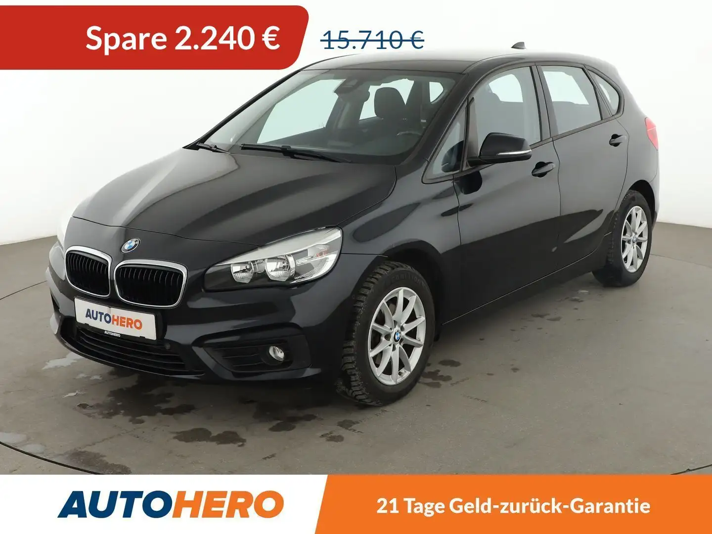BMW 216 216i Active Tourer Advantage*TEMPO*PDC*SHZ* Schwarz - 1